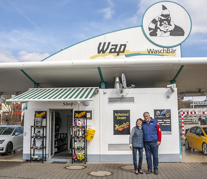 Inhaberin und Ehemann