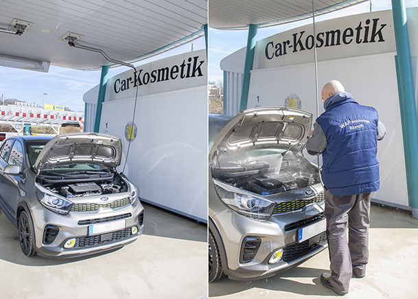 WAP-Waschanlage – Car-Kosmetik – Dienstleistungsprogramm – Motorwäsche