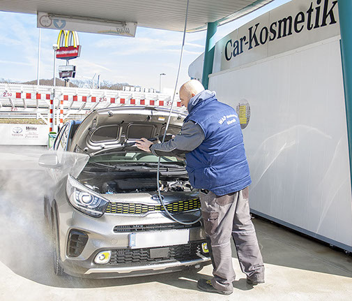 WAP-Waschanlage – Car-Kosmetik – Dienstleistungsprogramm – Motorwäsche