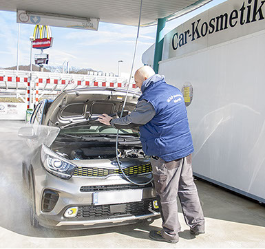WAP-Waschanlage – Car-Kosmetik – Dienstleistungsprogramm – Motorwäsche