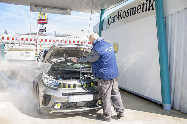 WAP-Waschanlage – Car-Kosmetik – Dienstleistungsprogramm – Motorwäsche