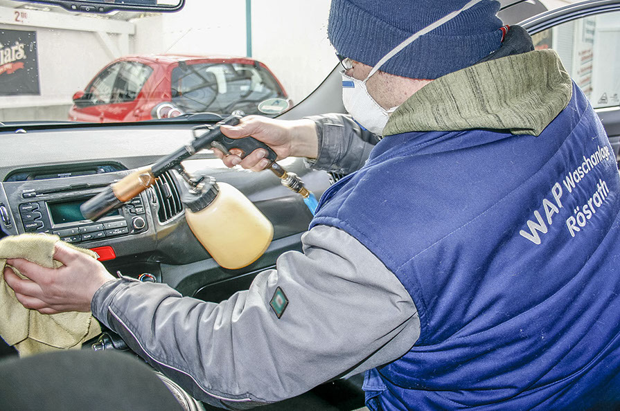 WAP-Waschanlage – Car-Kosmetik – Dienstleistungsprogramm 