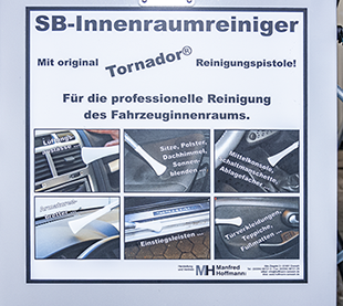 SB-Innenraumreiniger Tornador® Für die professionelle Reinigung des Fahrzeuginnenraums.