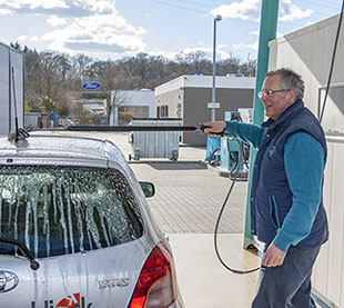 WAP-Waschanlage - SB-Waschboxen – Schaumbürste