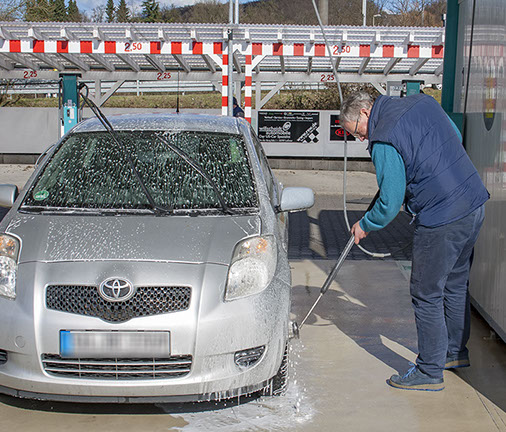 WAP-Waschanlage - SB-Waschboxen – Schaumbürste – Pfelge