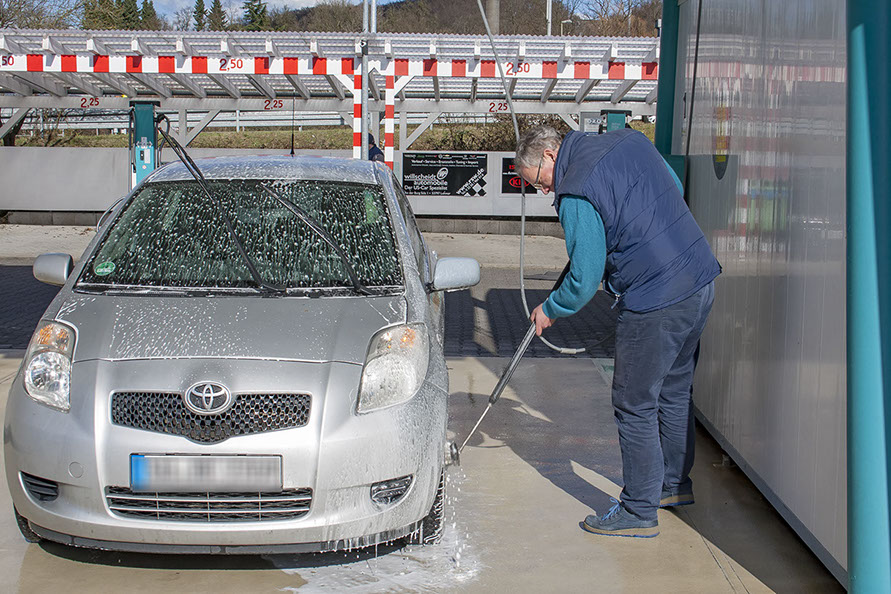 WAP-Waschanlage - SB-Waschboxen – Schaumbürste – Pfelge