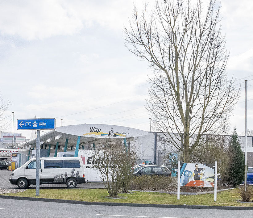 WAP-Waschanlage Strassenansicht