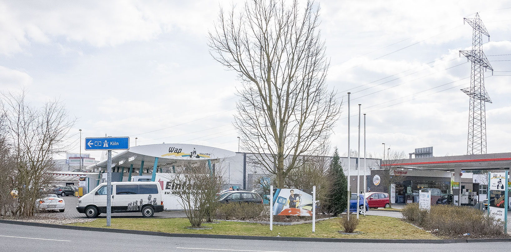 WAP-Waschanlage Strassenansicht