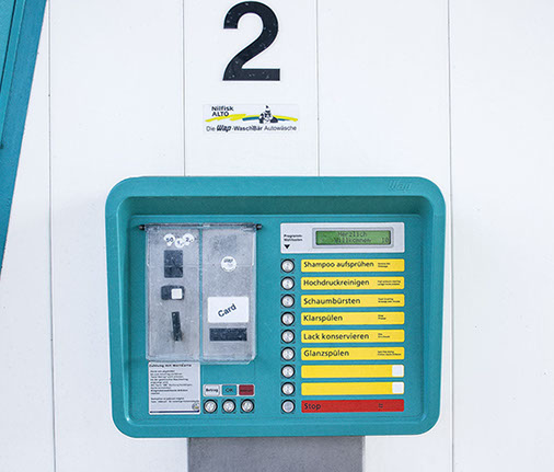 WAP-Waschanlage - SB-Waschboxen – Terminal