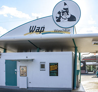 Wechselautomat der WAP-Waschanlage