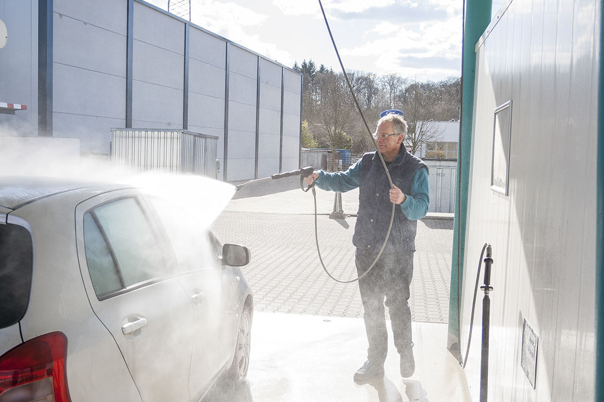 WAP-Waschanlage - SB-Waschboxen – Hochdruckreinigen